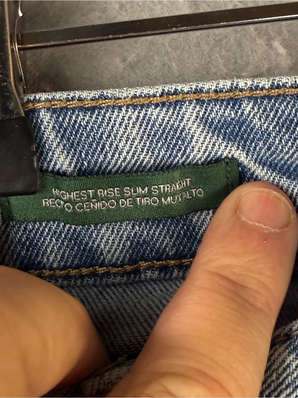 Wild Fable Light Blue High Rise Straight-Leg Ripped Jeans - Picture 5 of 8